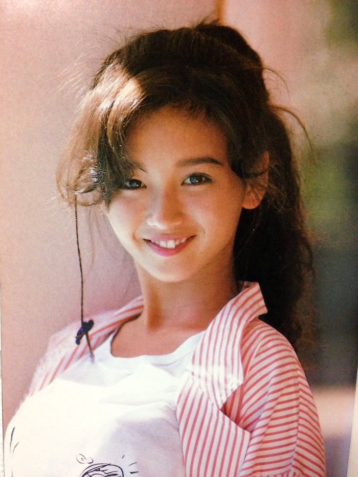 本田美奈子.（若い頃）