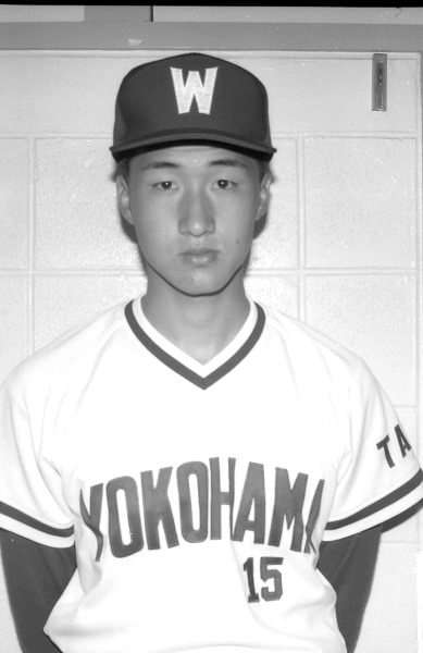 盛田幸妃の若い頃（18歳ごろ。横浜大洋の入団時）